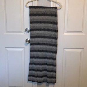 Black and White Maxi Skirt